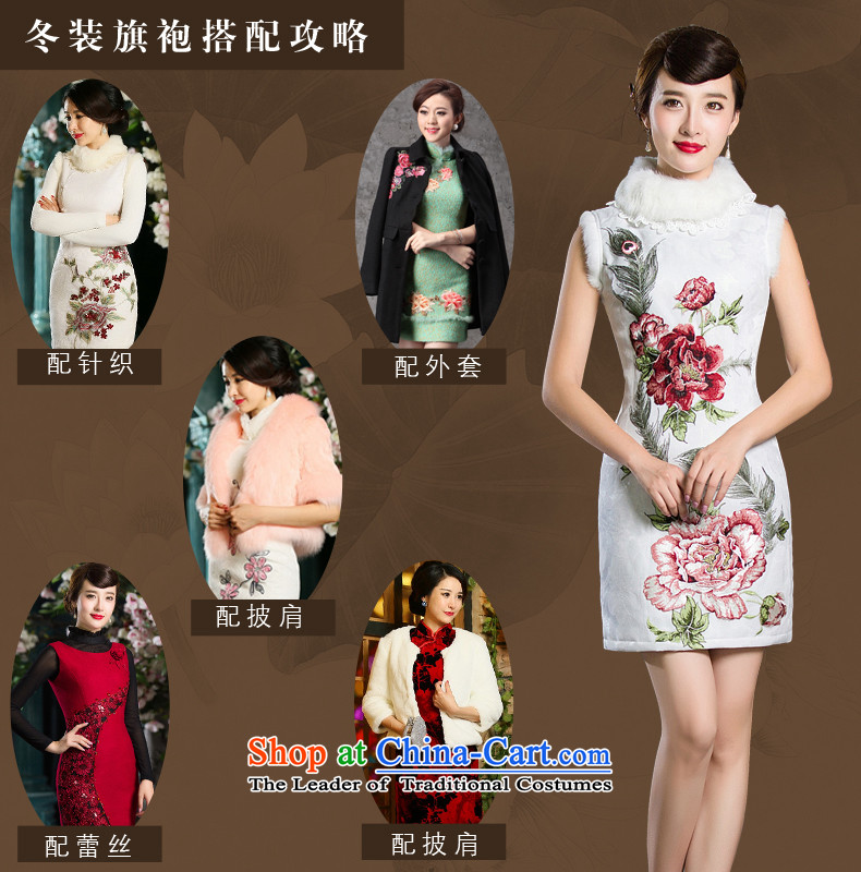 Eason Chan point cheongsam dress 2015 new winter clothing Pink Chinese Tang clamp cotton dress pink XXL picture, prices, brand platters! The elections are supplied in the national character of distribution, so action, buy now enjoy more preferential! As soon as possible.