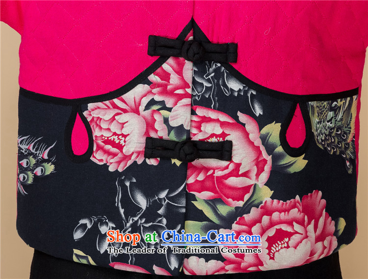 The Mai-Mai multi-winter new retro ethnic women Tang dynasty cotton linen cotton coat embroidered short, 7 cuff thick coat -968 female pink, robe XL Photo, prices, brand platters! The elections are supplied in the national character of distribution, so action, buy now enjoy more preferential! As soon as possible.