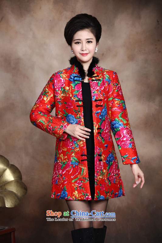 Ms Rebecca Pun and fashion boutiques in older women Our autumn and winter clothing larger mother boxed Tang dynasty stamp cotton robe 40-50-year-old thick coat green cotton coat XXXL recommendations about 160 pictures, prices, brand platters! The elections are supplied in the national character of distribution, so action, buy now enjoy more preferential! As soon as possible.