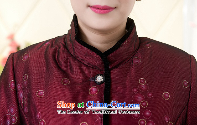Ms Rebecca Pun and fashion boutiques in older women cotton coat winter 2015 new stamp MOM pack cotton jacket for larger thick Grandma Tang dynasty blue robe XL recommendations 100 to 120 catties picture, prices, brand platters! The elections are supplied in the national character of distribution, so action, buy now enjoy more preferential! As soon as possible.
