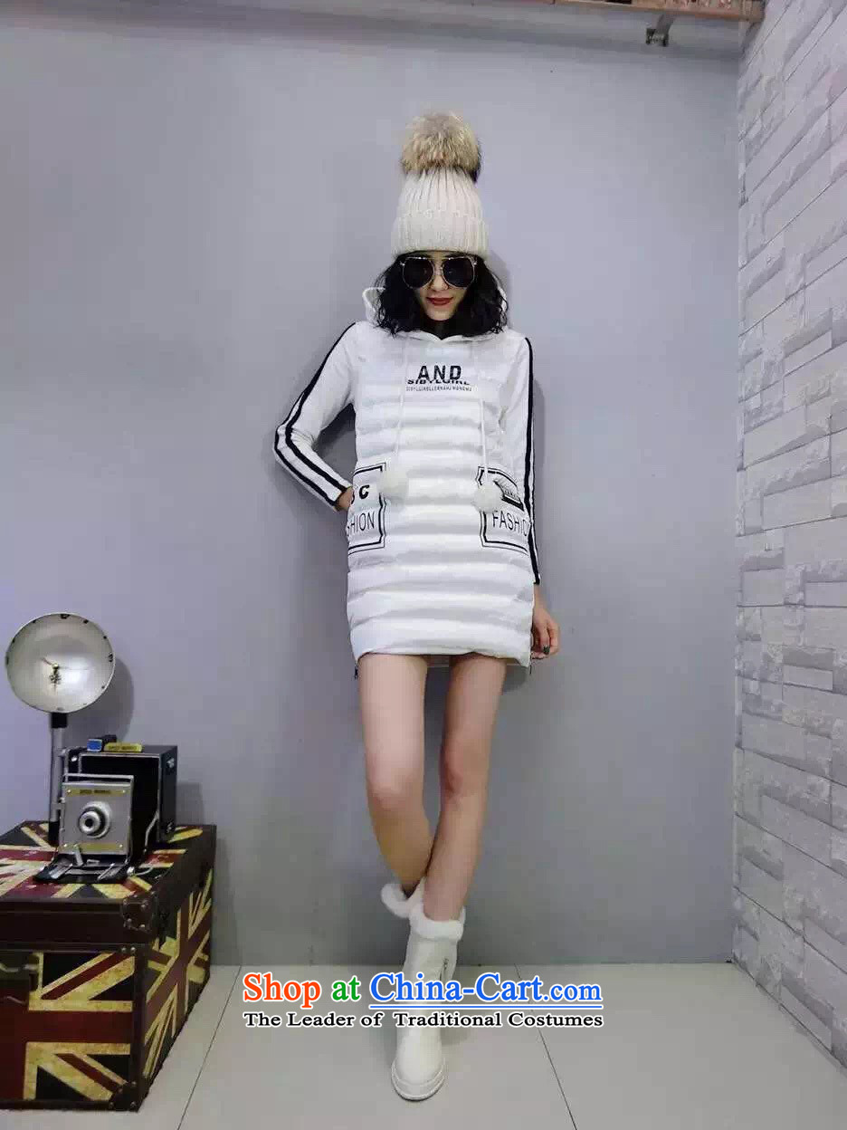 Khao Lak Nika 2015 new ball down after the former English cotton cotton sweater cotton coat stylish dynamic White M pictures, prices, brand platters! The elections are supplied in the national character of distribution, so action, buy now enjoy more preferential! As soon as possible.