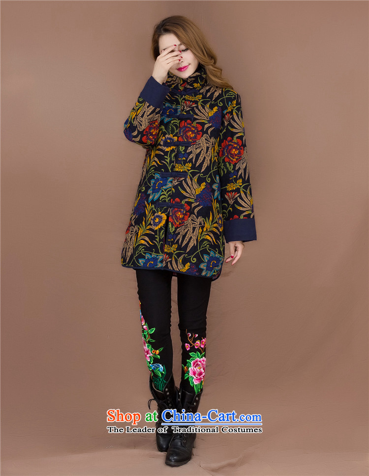 The Mai-Mai more new ethnic women in the countrysides long cotton printed service cotton linen winter jackets tray clip large leisure robe No. 2 color photo L, prices, brand platters! The elections are supplied in the national character of distribution, so action, buy now enjoy more preferential! As soon as possible.