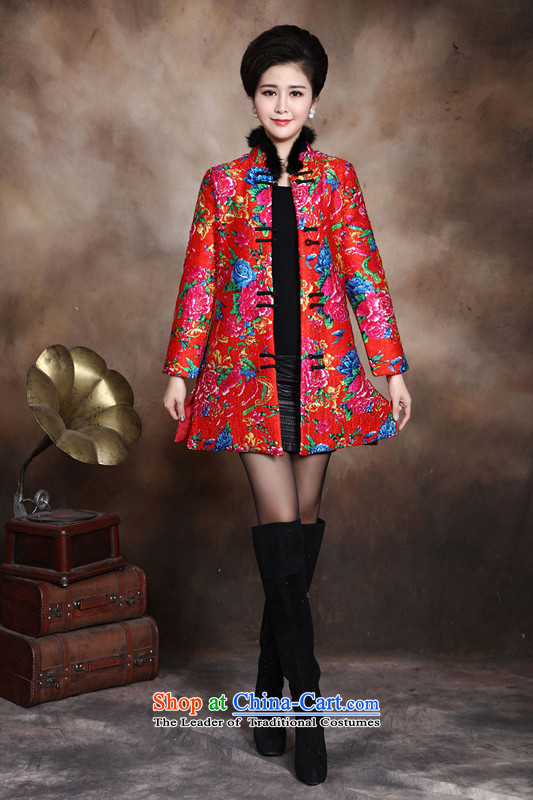 Ya-ting shop in older women Our autumn and winter clothing larger mother boxed Tang dynasty stamp cotton robe 40-50-year-old thick coat of red cotton coat XXXL recommendations about 160 pictures, prices, brand platters! The elections are supplied in the national character of distribution, so action, buy now enjoy more preferential! As soon as possible.