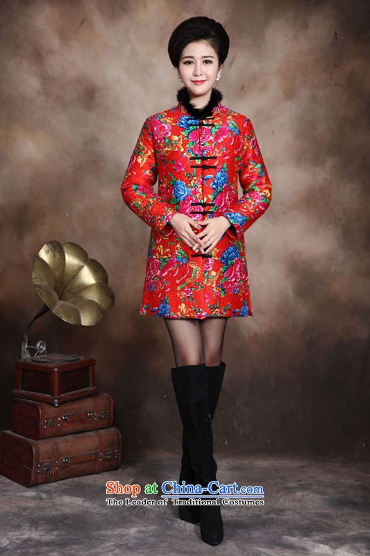 Ya-ting shop in older women Our autumn and winter clothing larger mother boxed Tang dynasty stamp cotton robe 40-50-year-old thick coat of red cotton coat XXXL recommendations about 160 pictures, prices, brand platters! The elections are supplied in the national character of distribution, so action, buy now enjoy more preferential! As soon as possible.