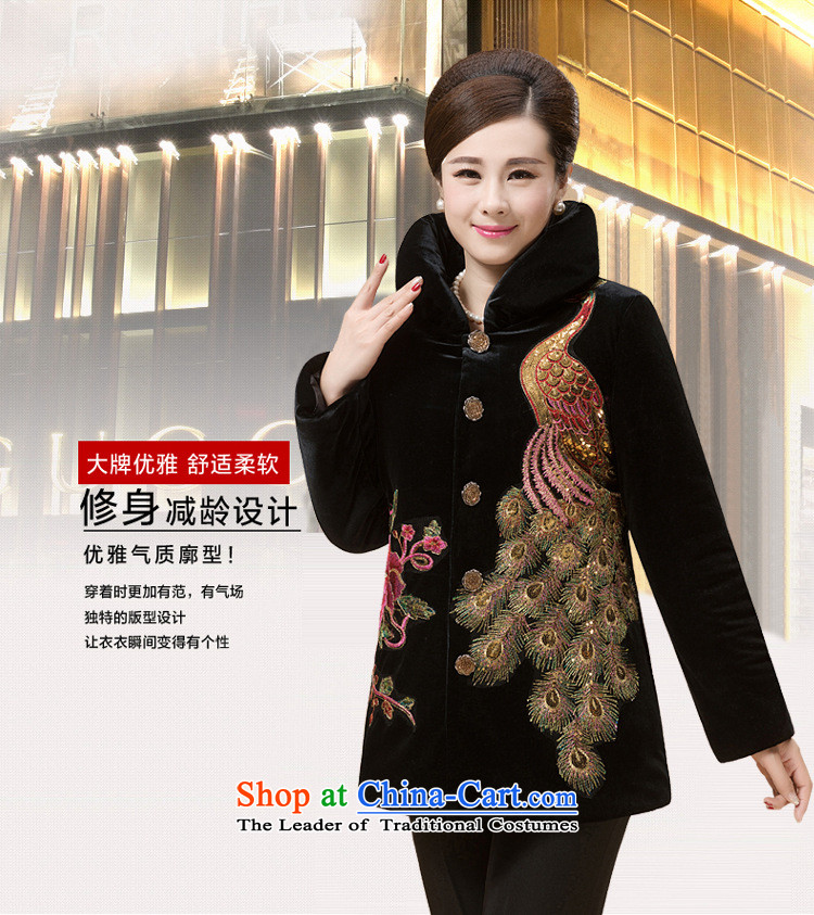 Ya-ting shop China wind cotton coat of winter clothing increased to Kim scouring pads in the countrysides Ms. embroidery long Tang in older cotton red XL Photo, prices, brand platters! The elections are supplied in the national character of distribution, so action, buy now enjoy more preferential! As soon as possible.