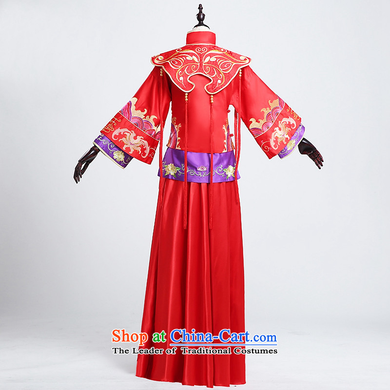 Hillo Lisa (XILUOSHA) Cherrie Ying Sau Wo service with long 2015 new bride Chinese qipao retro serving bows dress longfeng use red S HILLO Lisa (XILUOSHA) , , , shopping on the Internet