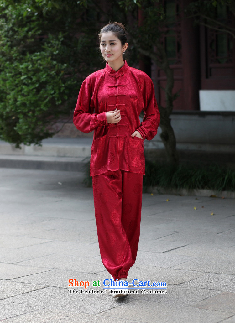 158 Jing men and women's Tang Dynasty Package Tai Chi Kung Fu Netherlands New Service collar ethnic Han-Tang Gown - 9 men red S picture, prices, brand platters! The elections are supplied in the national character of distribution, so action, buy now enjoy more preferential! As soon as possible.