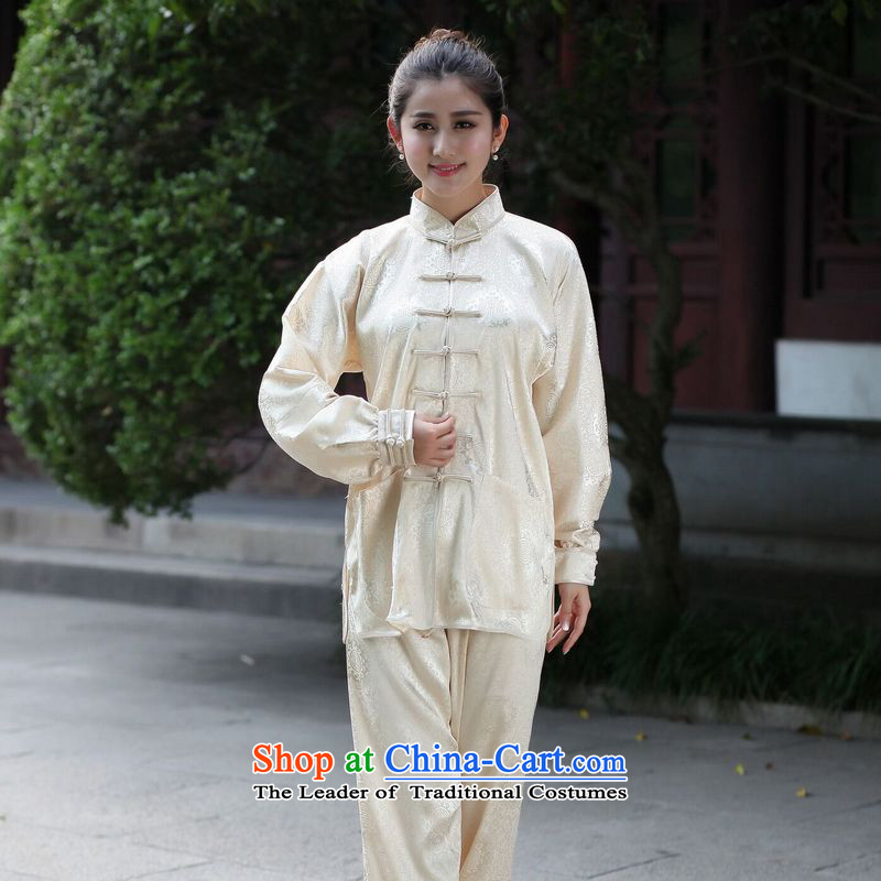 158 Jing men and women's Tang Dynasty Package Tai Chi Kung Fu Netherlands New Service collar ethnic Han-Tang Gown - 9 men S, Li Jing , , , Red shopping on the Internet