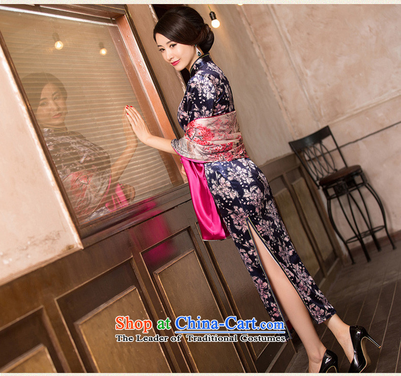 The cross-sa 2015 Canada new plush cheongsam dress skirt improved banquet long temperament mother replacing cheongsam dress T13054 rose red XL Photo, prices, brand platters! The elections are supplied in the national character of distribution, so action, buy now enjoy more preferential! As soon as possible.