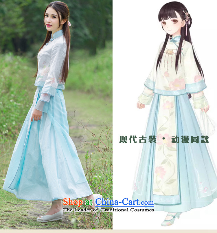 The beauty of anime new songs with games Tang dynasty cotton linen easy definition with a fresh round-the-world kit shirt two kits (inside the cloak )028 + two kits L picture, prices, brand platters! The elections are supplied in the national character of distribution, so action, buy now enjoy more preferential! As soon as possible.