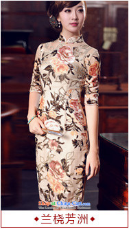 Love of birds and flowers impression of spring 2015 new cheongsam dress retro style qipao skirt flower improved impression S picture, prices, brand platters! The elections are supplied in the national character of distribution, so action, buy now enjoy more preferential! As soon as possible.