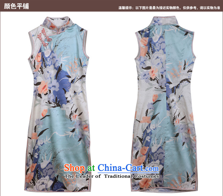 Love of birds without being aware of the spring of 2015, the new 2 side of the retro short silk cheongsam dress) QD325 figure XXXL picture, prices, brand platters! The elections are supplied in the national character of distribution, so action, buy now enjoy more preferential! As soon as possible.