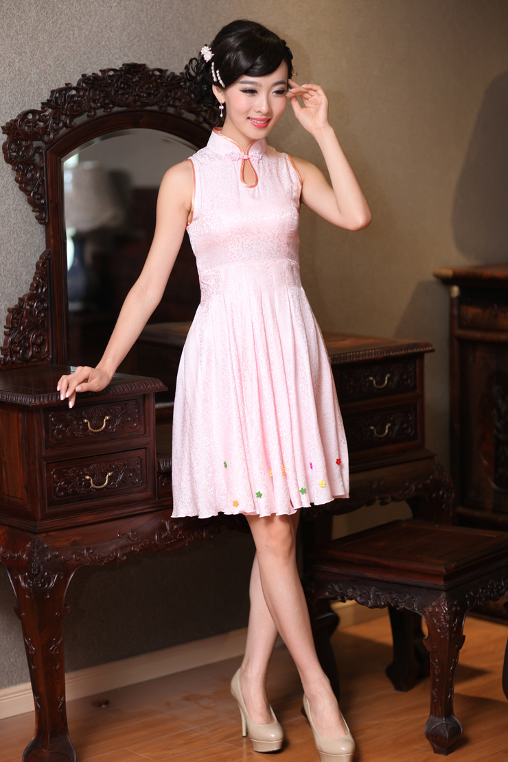 Love of birds short hearing heart for summer 2013 new improved stylish sleeveless cheongsam dress QD337 figure XXL picture, prices, brand platters! The elections are supplied in the national character of distribution, so action, buy now enjoy more preferential! As soon as possible.