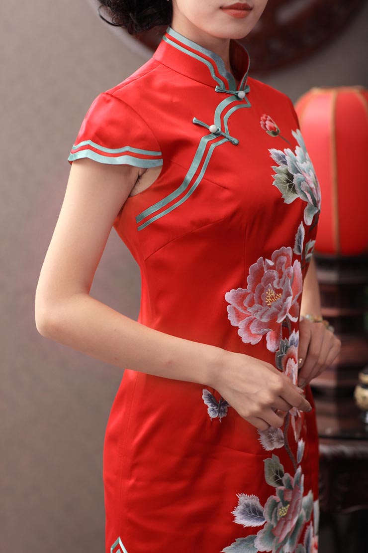 Love of birds q mirror the new spring 2015 retro elegant heavyweight Silk Cheongsam wedding dresses QD353 RED M picture, prices, brand platters! The elections are supplied in the national character of distribution, so action, buy now enjoy more preferential! As soon as possible.