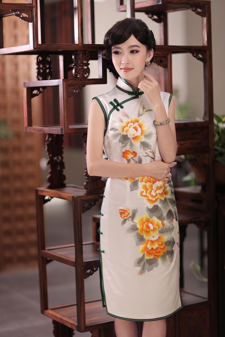 Love of birds hates makeup and form new spring 2015 manually push embroidered heavyweight Silk Cheongsam QD349 figure L picture, prices, brand platters! The elections are supplied in the national character of distribution, so action, buy now enjoy more preferential! As soon as possible.
