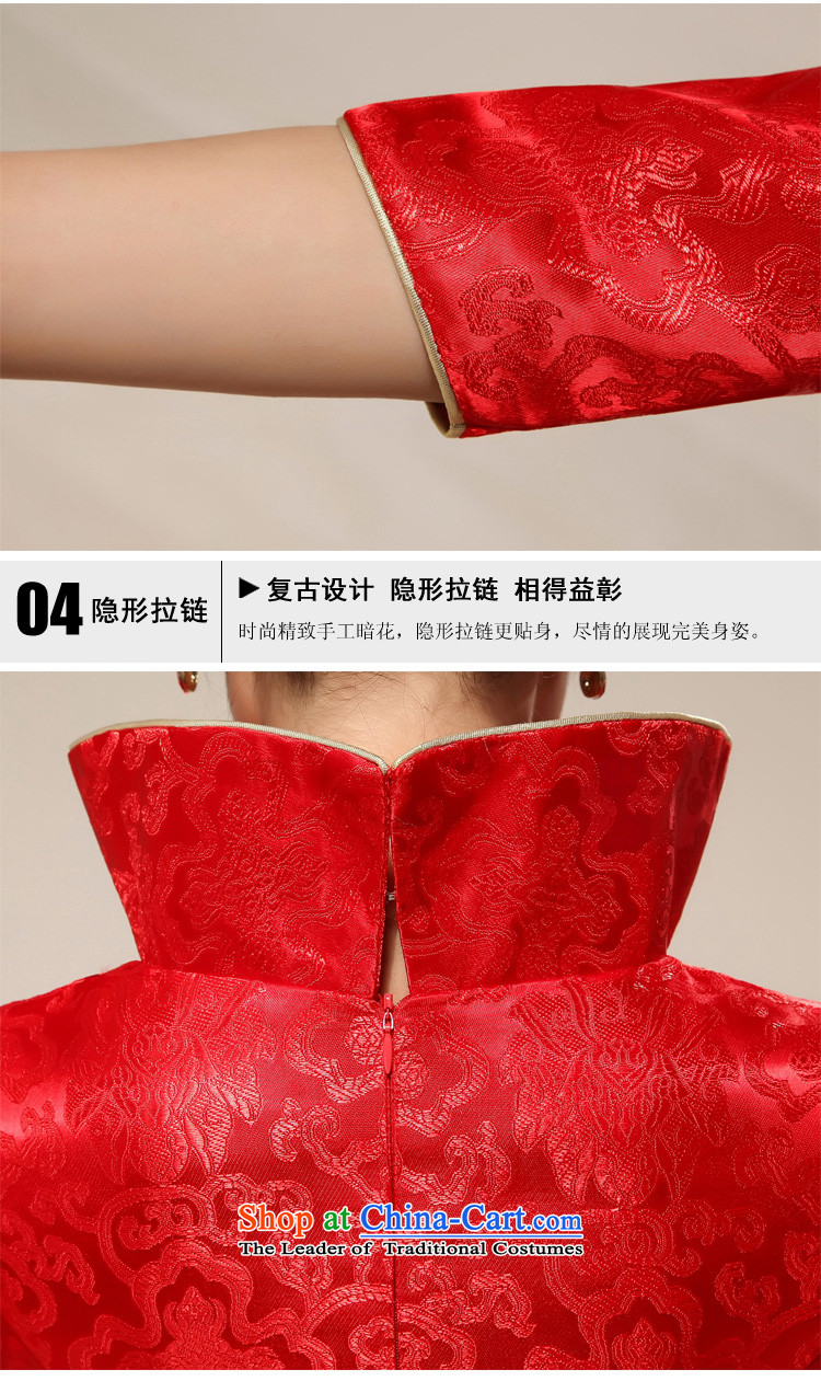 Doi m qi 2014 new re-door onto a mock-neck design of the ceremonial dress red bows boxed dress cheongsam red L picture, prices, brand platters! The elections are supplied in the national character of distribution, so action, buy now enjoy more preferential! As soon as possible.