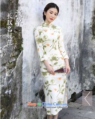 【 Yat lady health Asakusa 2015 new stylish improved qipao summer short skirt suits, Retro qipao XL Photo, prices, brand platters! The elections are supplied in the national character of distribution, so action, buy now enjoy more preferential! As soon as possible.