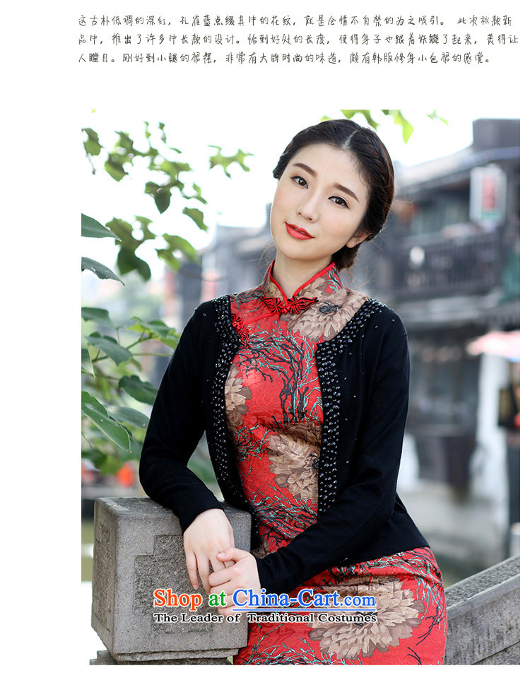 【 Yat Fung flower of lady health qipao new 2015 Spring/Summer Load Improvement of nostalgia for the autumn and winter long long skirt suits XL Photo cheongsam, prices, brand platters! The elections are supplied in the national character of distribution, so action, buy now enjoy more preferential! As soon as possible.