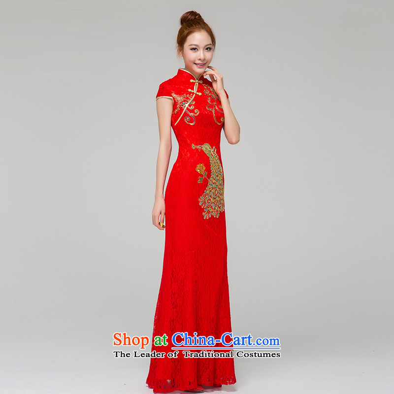 Recalling that the maternal and child marriages qipao red new red long skirt and stylish package shoulder cheongsam New Sau San bows services , recalled that the red red Q13637 makeup shopping on the Internet has been pressed.