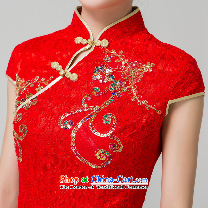 Recalling that the maternal and child marriages qipao red new red long skirt and stylish package shoulder cheongsam New Sau San bows services , recalled that the red red Q13637 makeup shopping on the Internet has been pressed.