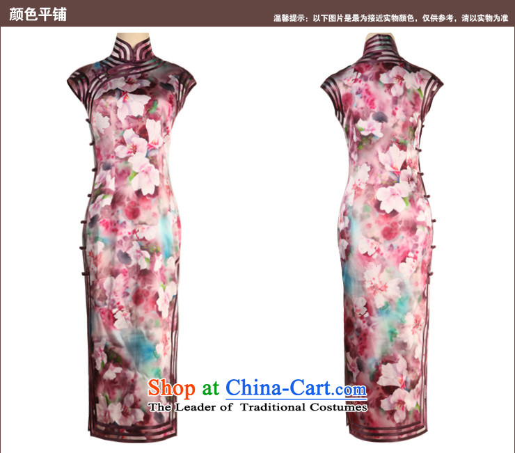 Birds of the original Dream traditional feel three-tier package side length of crescent cuff Silk Cheongsam QD407 SUIT XXL picture, prices, brand platters! The elections are supplied in the national character of distribution, so action, buy now enjoy more preferential! As soon as possible.