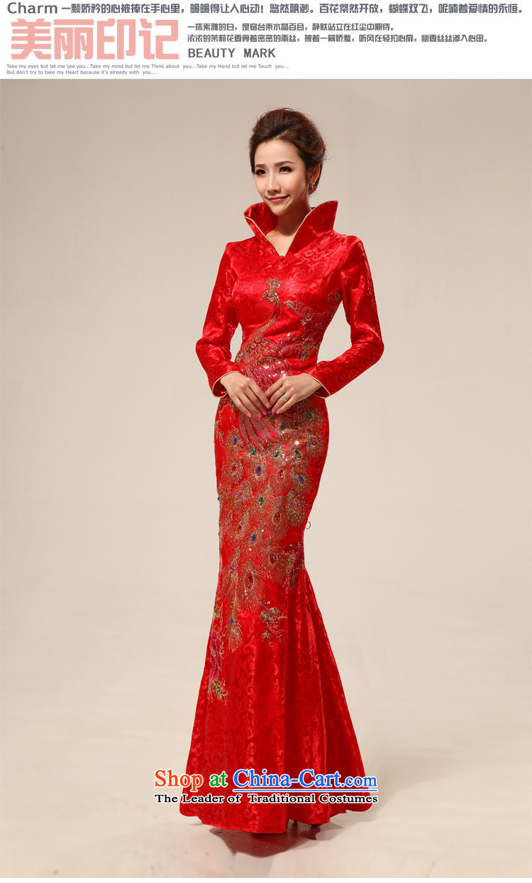 Optimize new Stylish retro-hong lace l marriages qipao XS7126 RED XXL picture, prices, brand platters! The elections are supplied in the national character of distribution, so action, buy now enjoy more preferential! As soon as possible.