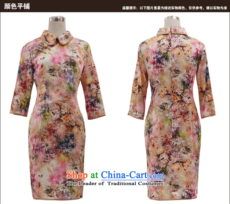 Love of birds Greek Dyeing Spring 2015 new improved stylish dresses Silk Cheongsam QC425 SUIT S picture, prices, brand platters! The elections are supplied in the national character of distribution, so action, buy now enjoy more preferential! As soon as possible.