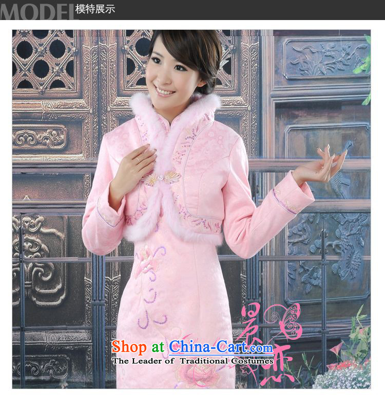 Morning Land 2014 autumn and winter marriage improvement bridal dresses cotton bows Chinese long-sleeved folder dress Red Pink GP0189 RED L picture, prices, brand platters! The elections are supplied in the national character of distribution, so action, buy now enjoy more preferential! As soon as possible.