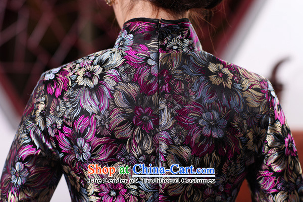 Love of birds North-south warm spring 2015 new seven-sleeved jacquard brocade coverlets long qipao QC432 figure S picture, prices, brand platters! The elections are supplied in the national character of distribution, so action, buy now enjoy more preferential! As soon as possible.