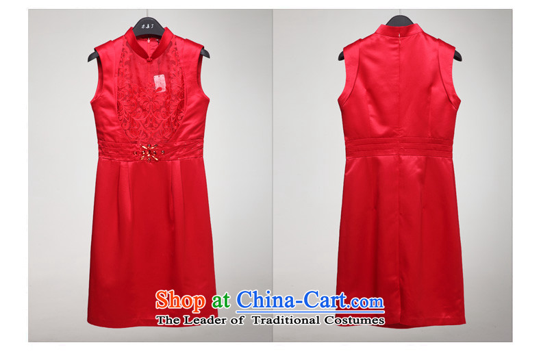 Wooden spring and summer of 2015 really new fall inside the bride engraving bows services cheongsam dress female skirt package mail duplicates, 42742 04 red M picture, prices, brand platters! The elections are supplied in the national character of distribution, so action, buy now enjoy more preferential! As soon as possible.
