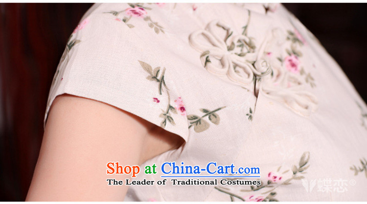 The Butterfly Lovers 2015 Summer new original female cotton linen short-sleeved manually detained improved qipao Tang blouses 40161 rose L picture, prices, brand platters! The elections are supplied in the national character of distribution, so action, buy now enjoy more preferential! As soon as possible.