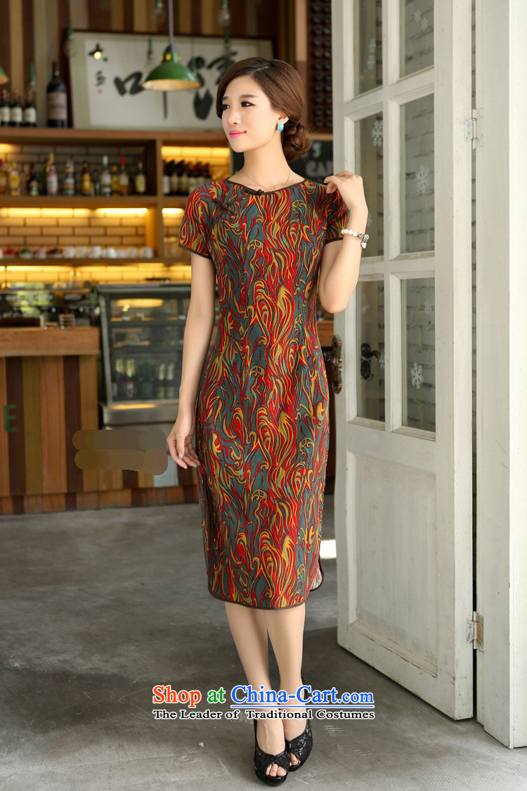 In Wisconsin, 2015 Jie spring and summer female national long neck tie in Sau San manually long improved linen dresses qipao CJY397 figure M picture, prices, brand platters! The elections are supplied in the national character of distribution, so action, buy now enjoy more preferential! As soon as possible.