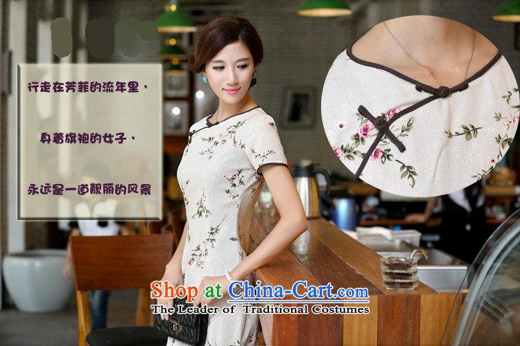 In Wisconsin, 2015 Jie spring and summer new women's national round-neck collar in long hand tie improved stylish Sau San linen dresses qipao CKK438 figure S picture, prices, brand platters! The elections are supplied in the national character of distribution, so action, buy now enjoy more preferential! As soon as possible.