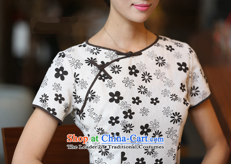 In Wisconsin, 2015 Jie spring and summer flowers to women's neck tie in Sau San manually long improved linen dresses qipao CHD213 figure S picture, prices, brand platters! The elections are supplied in the national character of distribution, so action, buy now enjoy more preferential! As soon as possible.