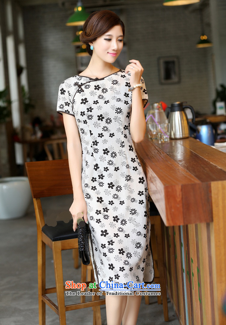 In Wisconsin, 2015 Jie spring and summer flowers to women's neck tie in Sau San manually long improved linen dresses qipao CHD213 figure S picture, prices, brand platters! The elections are supplied in the national character of distribution, so action, buy now enjoy more preferential! As soon as possible.