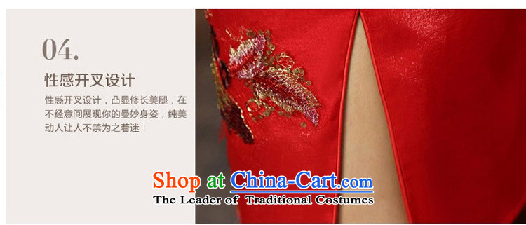 In the early 2015 new man improved stylish bride short of Qipao qipao marriage bridesmaid qipao bows to red S picture, prices, brand platters! The elections are supplied in the national character of distribution, so action, buy now enjoy more preferential! As soon as possible.