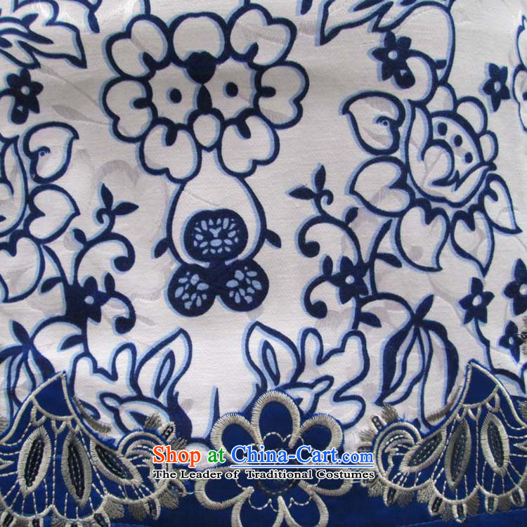 2015 Summer daily retro Tang dynasty porcelain qipao stylish elegance improved cheongsam dress qipao porcelain L picture, prices, brand platters! The elections are supplied in the national character of distribution, so action, buy now enjoy more preferential! As soon as possible.