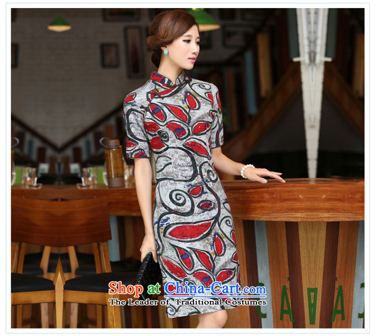 Butterfly Lovers 205 new QIPAO) Autumn skirt retro collar badges need improved disk detained cheongsam dress manually 40158 figure XXL picture, prices, brand platters! The elections are supplied in the national character of distribution, so action, buy now enjoy more preferential! As soon as possible.