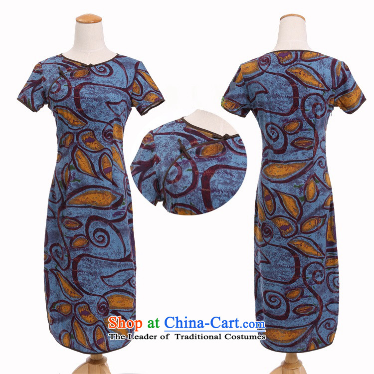 Darth their new spring and summer 2015 for women national long neck tie improved stylish Sau San manually linen dresses qipao CCI139 figure XL Photo, prices, brand platters! The elections are supplied in the national character of distribution, so action, buy now enjoy more preferential! As soon as possible.