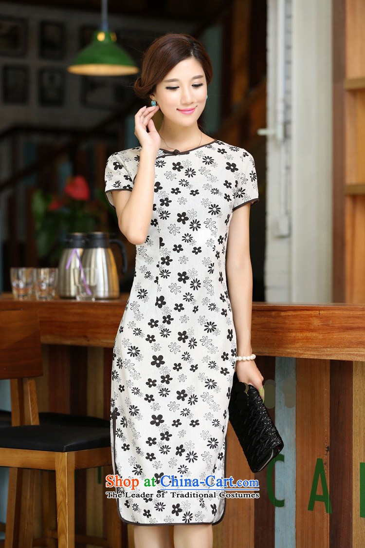 Darth their 2015 spring/summer flowers to women's neck tie in Sau San manually long improved linen dresses qipao CHD213 figure XXL picture, prices, brand platters! The elections are supplied in the national character of distribution, so action, buy now enjoy more preferential! As soon as possible.