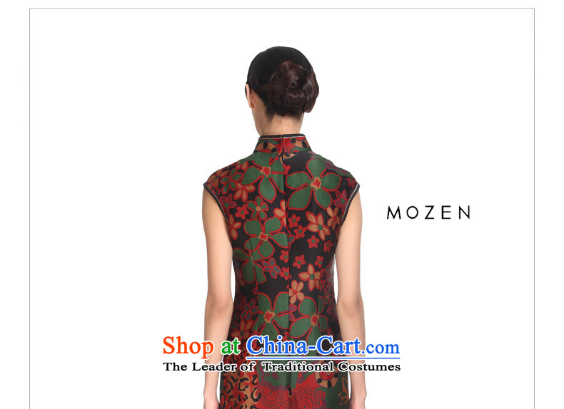 The Chinese Tang really wood with improved cheongsam dress 2015 Summer New Silk Cheongsam dress Female 11571 14 green L picture, prices, brand platters! The elections are supplied in the national character of distribution, so action, buy now enjoy more preferential! As soon as possible.