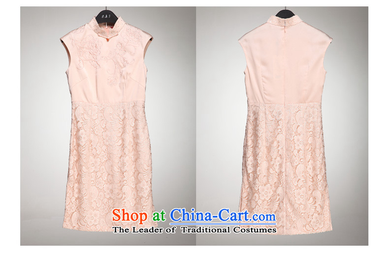 Wooden spring and summer of 2015 really new lace female dresses stitching engraving improved cheongsam dress 21952 03 Milky White XL Photo, prices, brand platters! The elections are supplied in the national character of distribution, so action, buy now enjoy more preferential! As soon as possible.