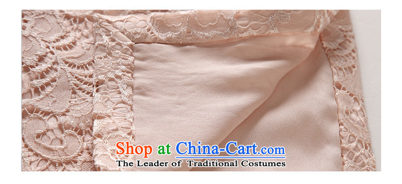 Wooden spring and summer of 2015 really new lace female dresses stitching engraving improved cheongsam dress 21952 03 Milky White XL Photo, prices, brand platters! The elections are supplied in the national character of distribution, so action, buy now enjoy more preferential! As soon as possible.