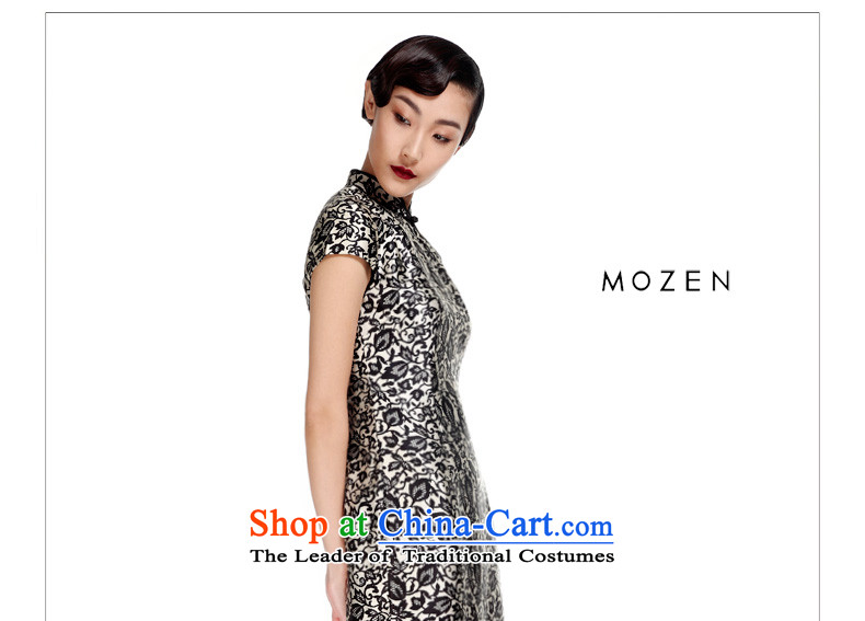 True 2015 : New Silk Cheongsam dress the Sau San stamp improved Silk Dresses 11548 01 black XXL picture, prices, brand platters! The elections are supplied in the national character of distribution, so action, buy now enjoy more preferential! As soon as possible.