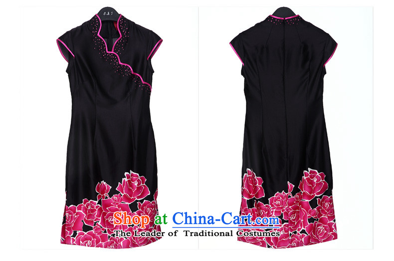 The 2015 summer wood really new products, short cheongsam dress stamp pack mail 21,995 girls 01 black XXL picture, prices, brand platters! The elections are supplied in the national character of distribution, so action, buy now enjoy more preferential! As soon as possible.