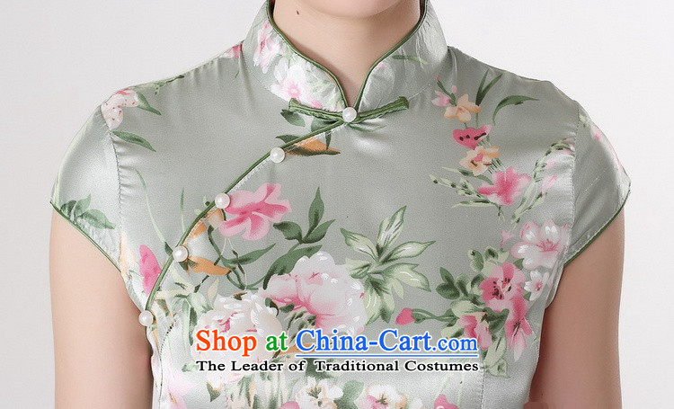 In Wisconsin, 2015, the new national wind is pressed to stamp Tang retro fitted cheongsam dress female LJ5133 green L picture, prices, brand platters! The elections are supplied in the national character of distribution, so action, buy now enjoy more preferential! As soon as possible.