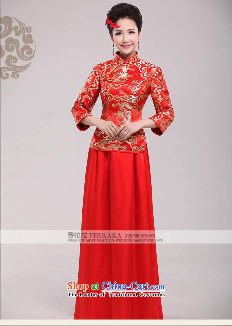 Ferrara 2015 New Chinese improved retro bridal dresses skirt spring bride red dress bows services L Suzhou shipment picture, prices, brand platters! The elections are supplied in the national character of distribution, so action, buy now enjoy more preferential! As soon as possible.