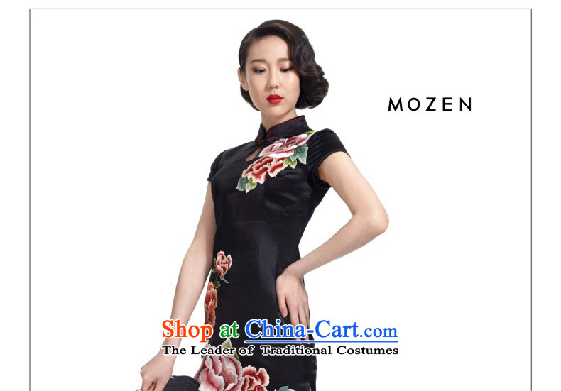 The Tang Dynasty outfits wood really spring 2015 New Silk Cheongsam dress Chinese improvements Sau San skirt female skirt 22110 10 blue Xxl(b) picture, prices, brand platters! The elections are supplied in the national character of distribution, so action, buy now enjoy more preferential! As soon as possible.