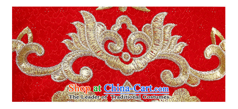 Wooden spring and summer of 2015 really new chinese red color wedding dress temperament bride cheongsam wedding services 32433 toasting champagne cluster 04 deep red XL Photo, prices, brand platters! The elections are supplied in the national character of distribution, so action, buy now enjoy more preferential! As soon as possible.