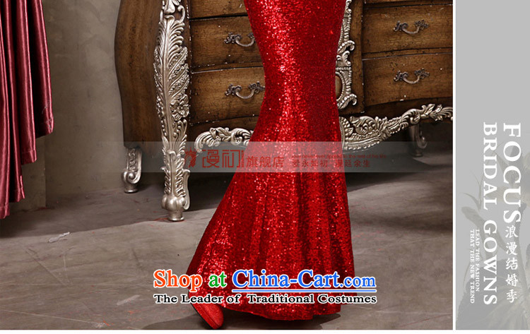 The beginning of the Winter 2015 man long qipao new Chinese antique light slice lace crowsfoot qipao bride services evening drink red red S picture, prices, brand platters! The elections are supplied in the national character of distribution, so action, buy now enjoy more preferential! As soon as possible.